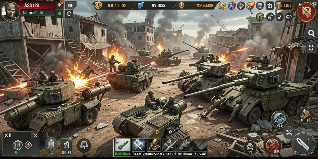 Tampilan gameplay ASL123 menampilkan aksi strategis yang mendebarkan.