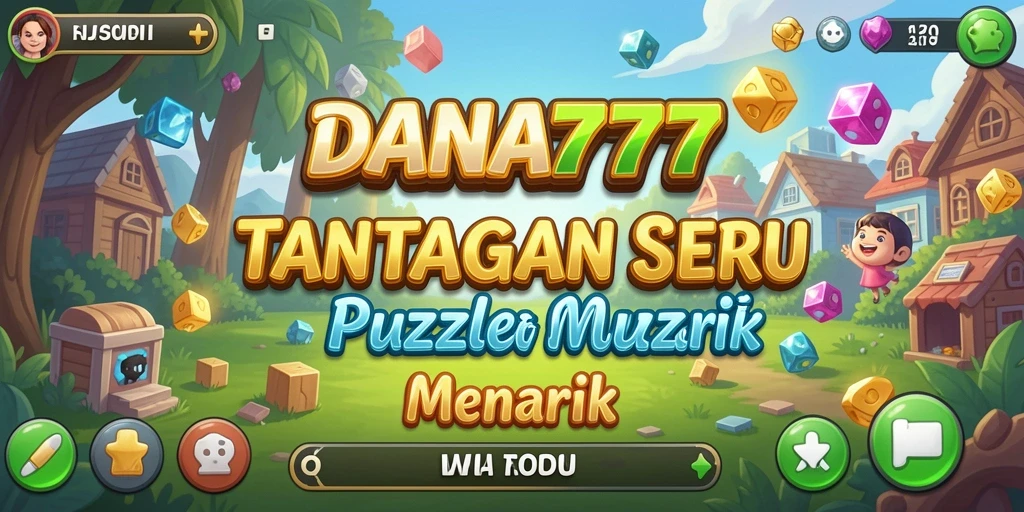 Tampilan gameplay seru dalam DANA777 dengan berbagai puzzle menarik.