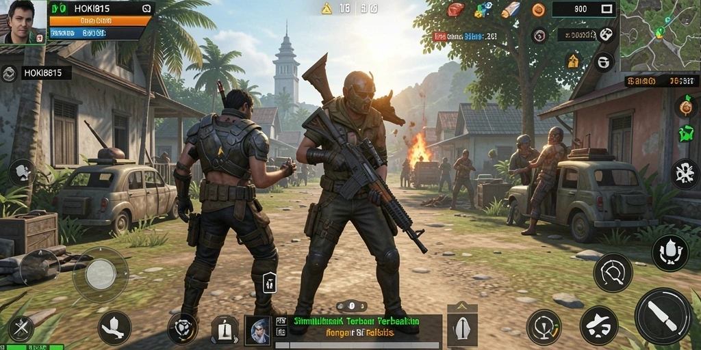 Tampilan gameplay HOKI8815 yang menarik dan interaktif.