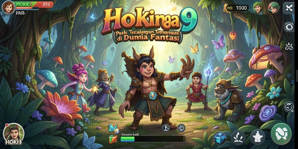 Tangkapan layar gameplay HOKI9 yang menampilkan aksi seru dalam petualangan.