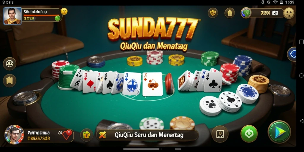 Gameplay seru saat bermain SUNDA777 QiuQiu.