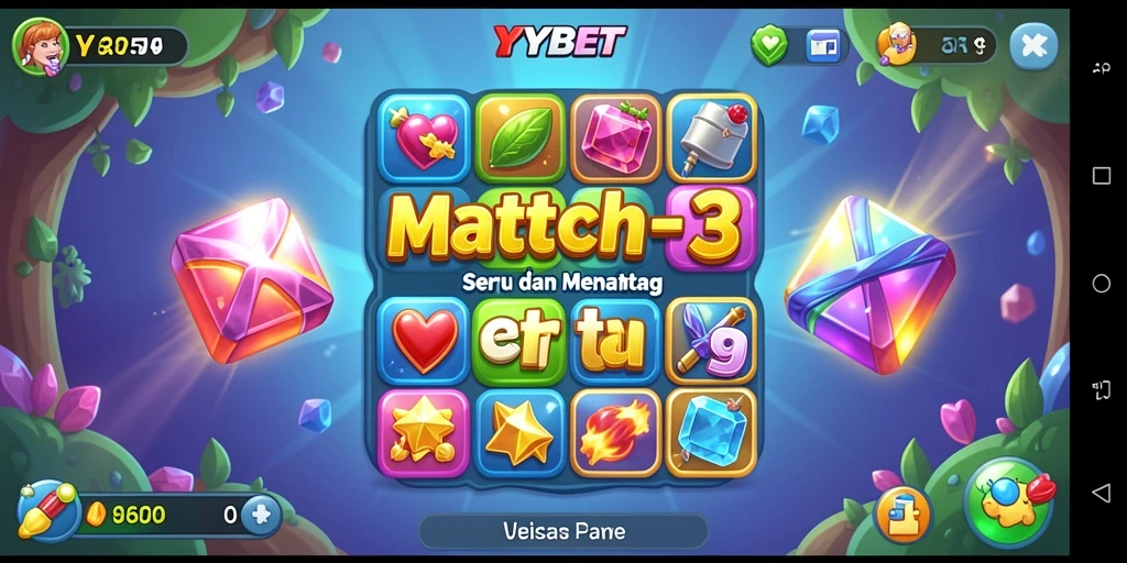 Tampilan gameplay seru di YYBET, aksi cepat dan penuh warna.